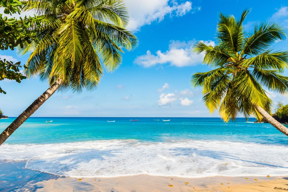 belle plage de Martinique