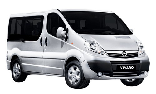 location voiture Martinique aéroport Fort de France : Opel Vivaro - Popscar