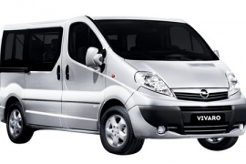 location voiture Martinique aéroport Fort de France : Opel Vivaro - Popscar